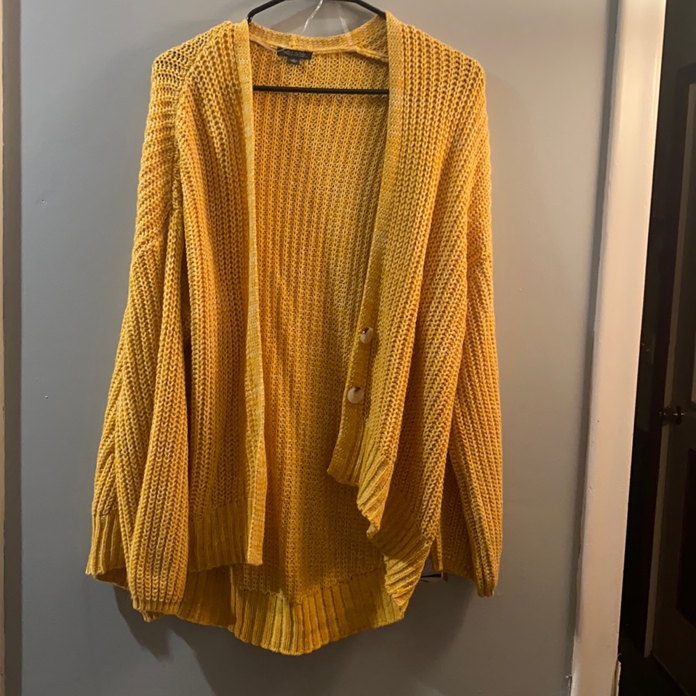Wild Fable yellow cardigan